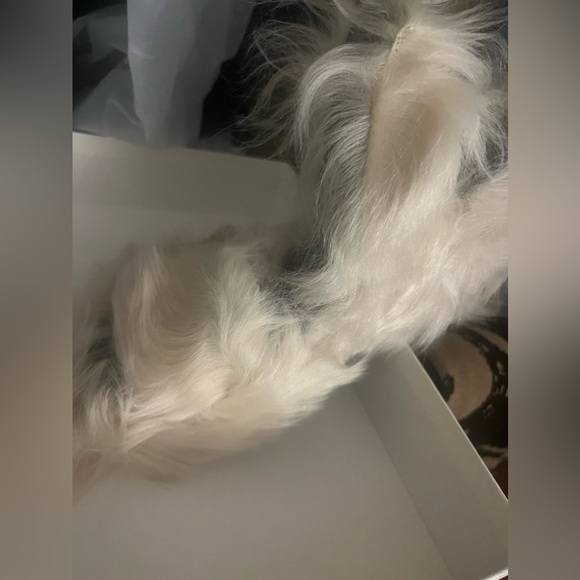 KHAITE 
Gloria Wedge Sandal in Cream 
Color: Cream 
Size: 40 - Picture 2 of 3